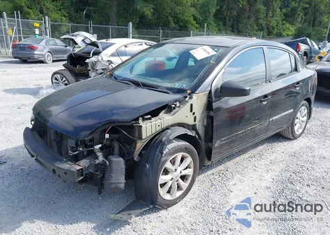 2010 Nissan Sentra 2.0Sl z USA, uszkodzony, nr VIN 3N1AB6AP5AL679011